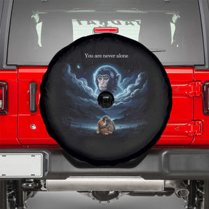 Baby Monkey Punch Spare Tire Cover You Are Never Alone Brave TS14 Black Print Your Wear