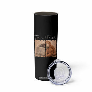 Team Punch Skinny Tumbler Baby Monkey And Plush Toy Viral TS14 Print Your Wear