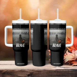 Sad Punch Monkey Tumbler With Handle Ultimately I Have To Be Brave TS14 Print Your Wear
