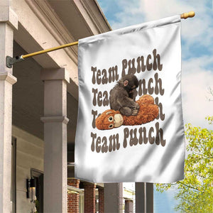 Team Punch Monkey Garden Flag Baby Monkey And Plush Toy Viral TS14 Print Your Wear