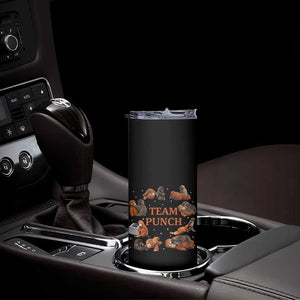 Team Punch Monkey Skinny Tumbler Viral Baby Monkey Meme TS14 Print Your Wear