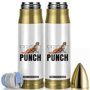 Team Punch Monkey Bullet Tumbler Viral Trend Baby Monkey Meme TS14 White Print Your Wear