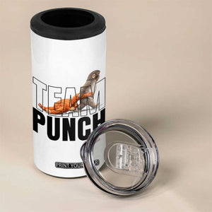 Team Punch Monkey 4 in 1 Can Cooler Tumbler Viral Trend Baby Monkey Meme TS14 Print Your Wear