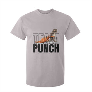 Team Punch Monkey T Shirt For Kid Viral Trend Baby Monkey Meme TS14 Ice Gray Print Your Wear