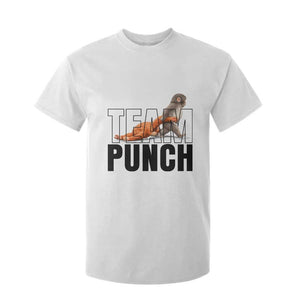 Team Punch Monkey T Shirt For Kid Viral Trend Baby Monkey Meme TS14 White Print Your Wear
