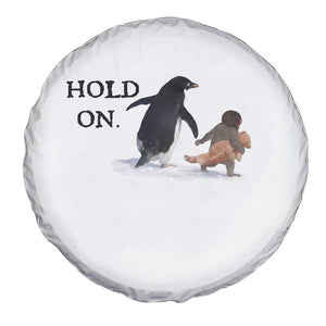 Baby Monkey Punch Viral Trend Spare Tire Cover Hold On TS14 Print Your Wear