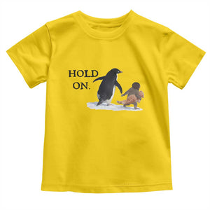 Baby Monkey Punch Viral Trend Toddler T Shirt Hold On TS14 Daisy Print Your Wear