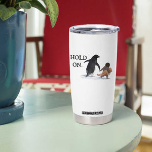 Baby Monkey Punch Viral Trend Tumbler Cup Hold On TS14 Print Your Wear