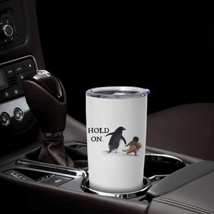 Baby Monkey Punch Viral Trend Tumbler Cup Hold On TS14 Print Your Wear