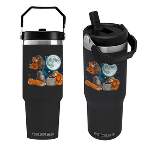 Baby Monkey Punch Flip Straw Tumbler Team Punch Monkey Viral Trend TS14 One Size: 30 oz Black Print Your Wear