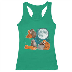 Baby Monkey Punch Racerback Tank Top Team Punch Monkey Viral Trend TS14 Irish Green Print Your Wear