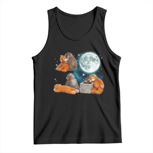 Baby Monkey Punch Tank Top Team Punch Monkey Viral Trend TS14 Black Print Your Wear