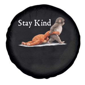 Punch Monkey Viral Trend Spare Tire Cover Stay Kind TS14 Print Your Wear