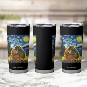 Punch Monkey Starry Night Viral Trend Tumbler Cup TS14 Print Your Wear