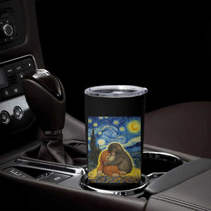 Punch Monkey Starry Night Viral Trend Tumbler Cup TS14 Print Your Wear