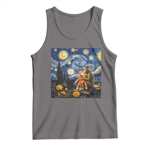 Baby Monkey Punch Starry Night Viral Trend Tank Top TS14 Deep Heather Print Your Wear