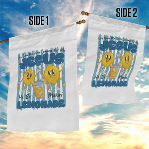 Jesus Lemonade Garden Flag Life Gave Me Some Lemons TS14 Print Your Wear