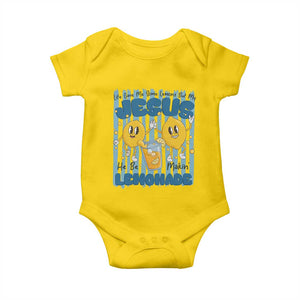 Jesus Lemonade Baby Onesie Life Gave Me Some Lemons TS14 Daisy Print Your Wear