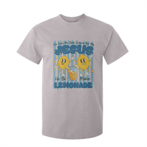Jesus Lemonade T Shirt For Kid Life Gave Me Some Lemons TS14 Ice Gray Print Your Wear
