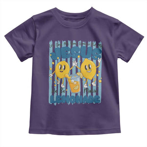 Jesus Lemonade Toddler T Shirt Life Gave Me Some Lemons TS14 Purple Print Your Wear