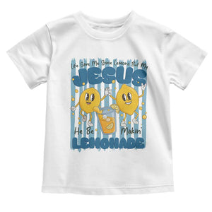 Jesus Lemonade Toddler T Shirt Life Gave Me Some Lemons TS14 White Print Your Wear