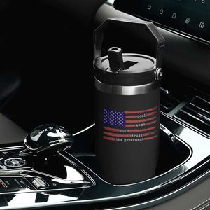 Cool Moms Don't Trust the Government Flip Straw Tumbler Patrioctic Mama Anti Government TS14 Print Your Wear