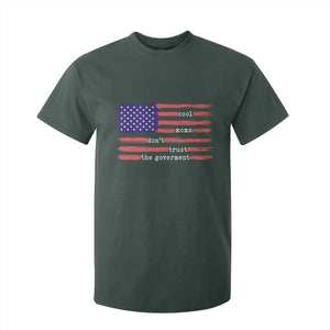 Cool Moms Don't Trust the Government T Shirt For Kid Patrioctic Mama Anti Government TS14 Dark Forest Green Print Your Wear