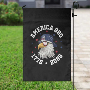250 Years American Anniversary Garden Flag Patriotic Bald Eagle Fourth of July TS14 Print Your Wear