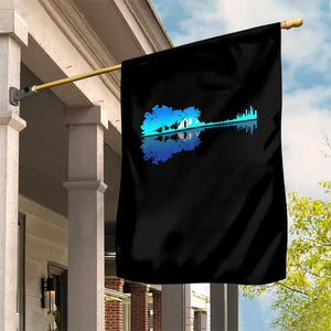 Guitar Lake Shadow Garden Flag Acoustic Guitarist Musician Nature Lover TS14 Print Your Wear