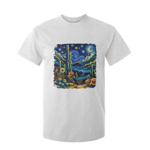 Desert Night Cactus Starry Night Arizona Stars Sky Nature Lover Gift T Shirt For Kid