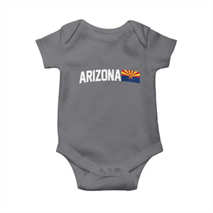 Vintage Arizona AZ State Flag Baby Onesie