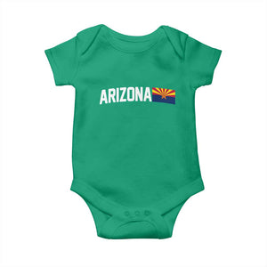Vintage Arizona AZ State Flag Baby Onesie