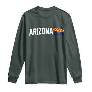 Vintage Arizona AZ State Flag Long Sleeve Shirt