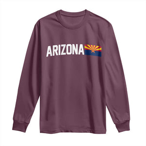Vintage Arizona AZ State Flag Long Sleeve Shirt