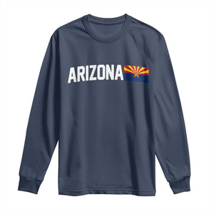 Vintage Arizona AZ State Flag Long Sleeve Shirt