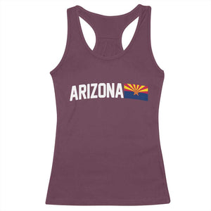 Vintage Arizona AZ State Flag Racerback Tank Top
