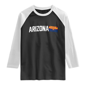 Vintage Arizona AZ State Flag Raglan Shirt