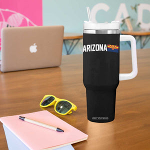 Vintage Arizona AZ State Flag Tumbler With Handle