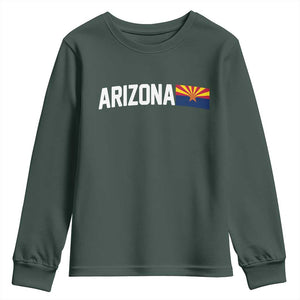 Vintage Arizona AZ State Flag Youth Sweatshirt