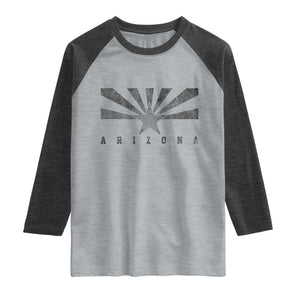 Arizona State Flag Pride Southwest Heritage Americana Raglan Shirt