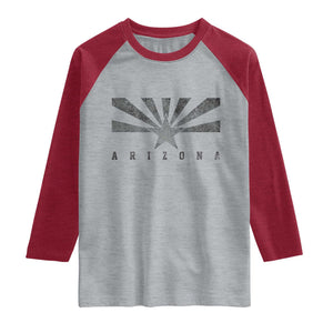 Arizona State Flag Pride Southwest Heritage Americana Raglan Shirt
