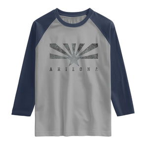 Arizona State Flag Pride Southwest Heritage Americana Raglan Shirt