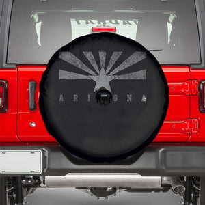 Arizona State Flag Pride Southwest Heritage Americana Spare Tire Cover TS14 Black Print Your Wear
