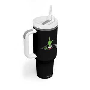 Funny Elf Hand Christmas Tumbler With Handle Ew People Anti Socaial Xmas TS14 Print Your Wear
