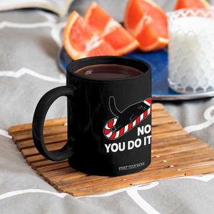 Funny Lazy Cat Christmas Coffee Mug No You Do It TS14 Print Your Wear