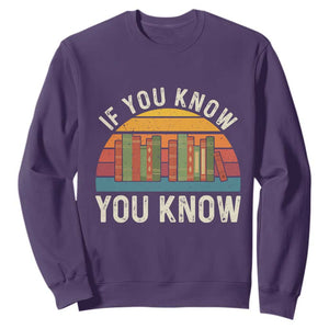 67 Six Seven Book Lover Meme Sweatshirt If You Know You Know TS14 Purple Print Your Wear