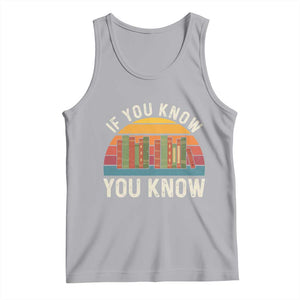 67 Six Seven Book Lover Meme Tank Top If You Know You Know TS14 Athletic Heather Print Your Wear