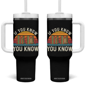 67 Six Seven Book Lover Meme Tumbler With Handle If You Know You Know TS14 One Size: 40 oz Black Print Your Wear
