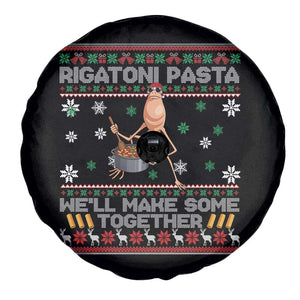 Marcus The Worm Christmas Meme Spare Tire Cover Rigatoni Pasta We Will Make Some Together TS14 Print Your Wear
