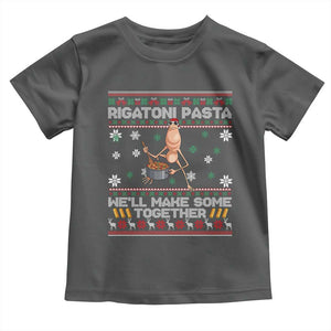 Marcus The Worm Christmas Meme Toddler T Shirt Rigatoni Pasta We Will Make Some Together TS14 Dark Heather Print Your Wear
